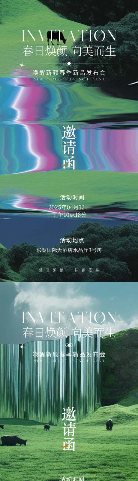 源文件下载【医美邀请函海报】编号：47680031314829100