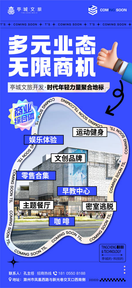 源文件下载【商业业态配套海报】编号：43210031351095849
