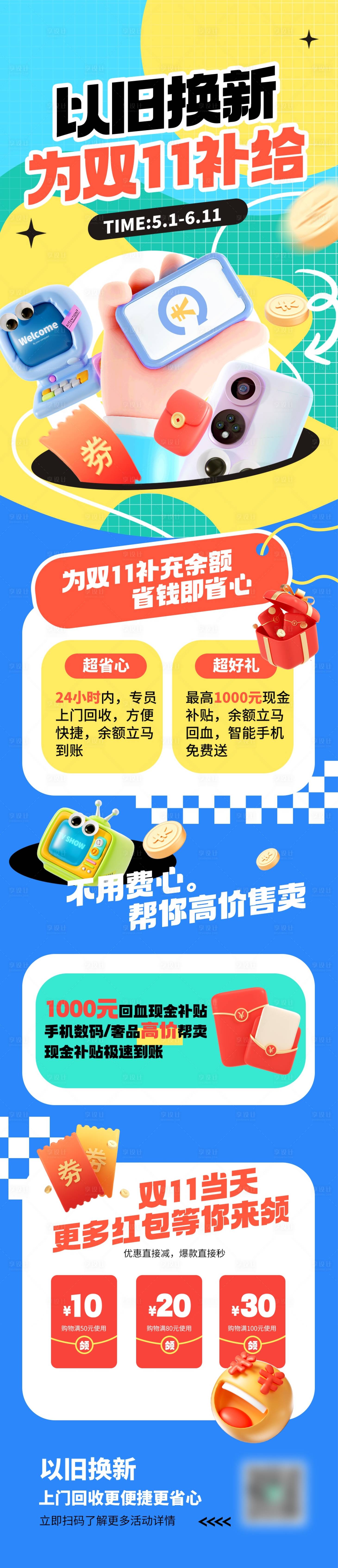 源文件下載【以舊換新補貼長圖】編號：47700031482787848