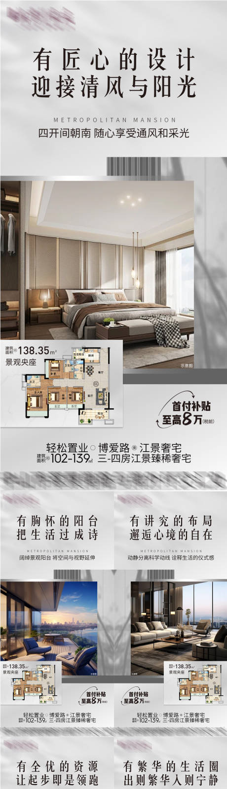 源文件下載【地產戶型價值點海報】編號：96400031617916069