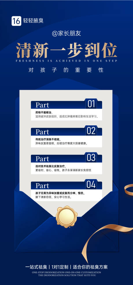 源文件下载【享设计】搜索编号：81820031354758332【致家长信腋臭青少年治疗重要性】