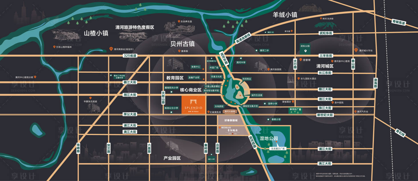 源文件下载【地产区位图】编号：25090031100403344