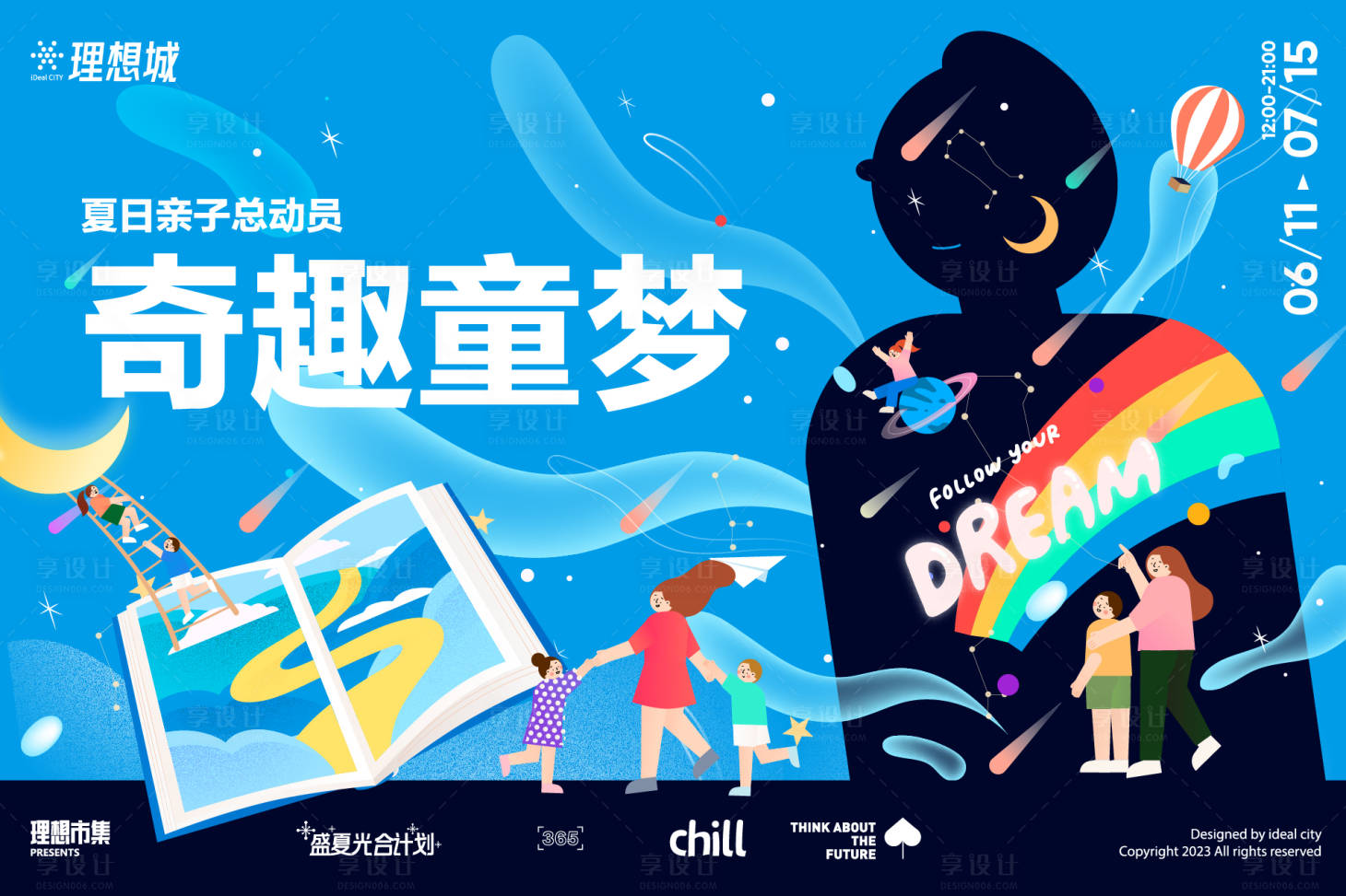 源文件下载【奇趣童梦活动展板】编号：70610031208399195