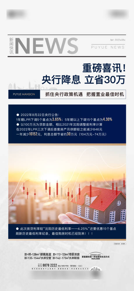源文件下载【地产利好重磅海报】编号：53030031412312704