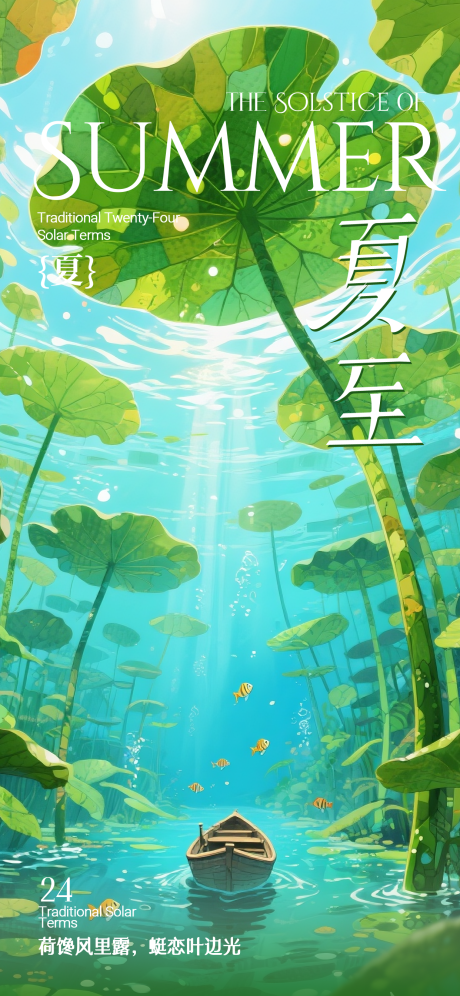 源文件下载【夏至海报】编号：84110031496278904