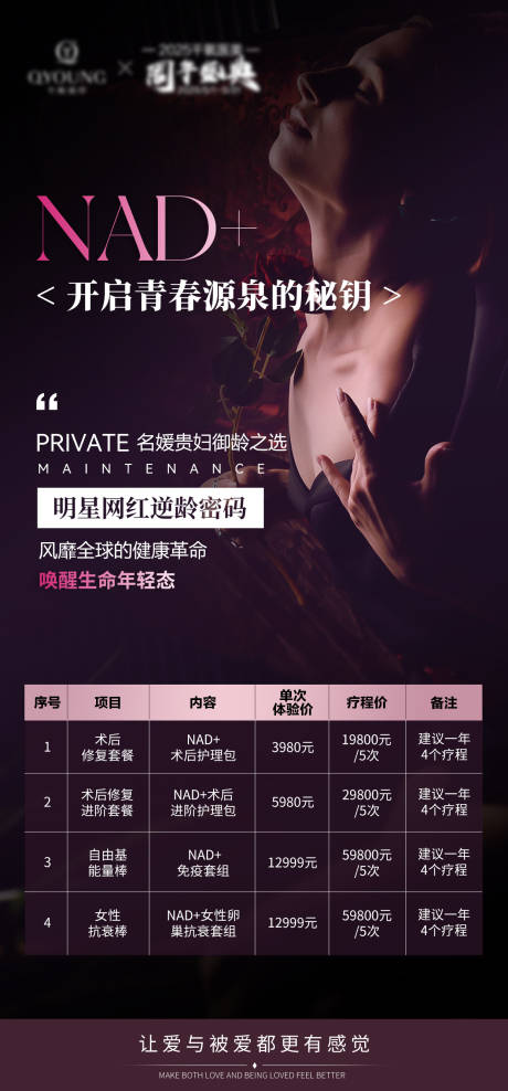 源文件下載【享設計】搜索編號：36700031636033847【醫美套餐價格表海報】