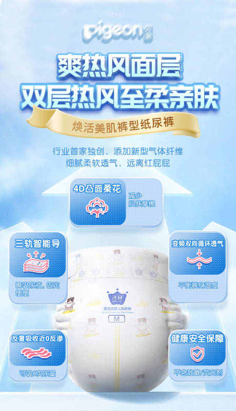 源文件下载【享设计】搜索编号：32560031737757904【纸尿裤母婴海报 】