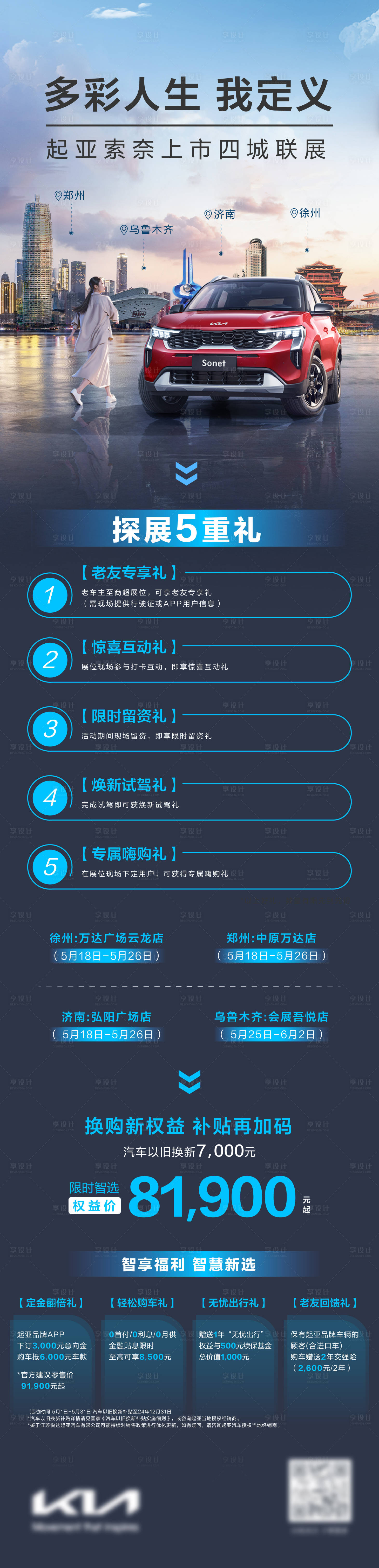 源文件下載【汽車四城聯(lián)展五重禮長圖】編號(hào)：68040031808251532