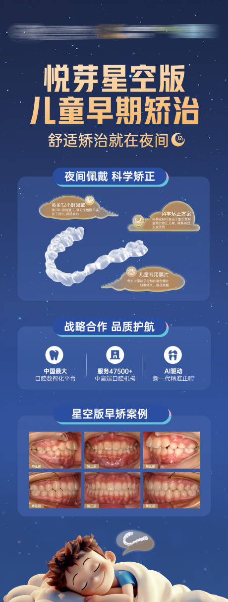 源文件下载【儿童正畸活动海报】编号：23460031849926334
