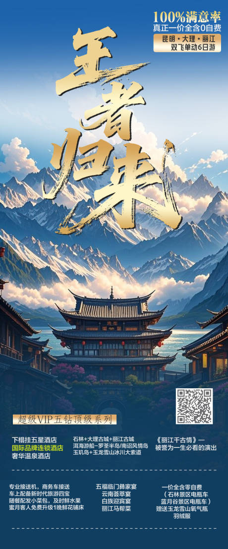 源文件下載【享設計】搜索編號：22870032208616713【王者歸來旅游海報】