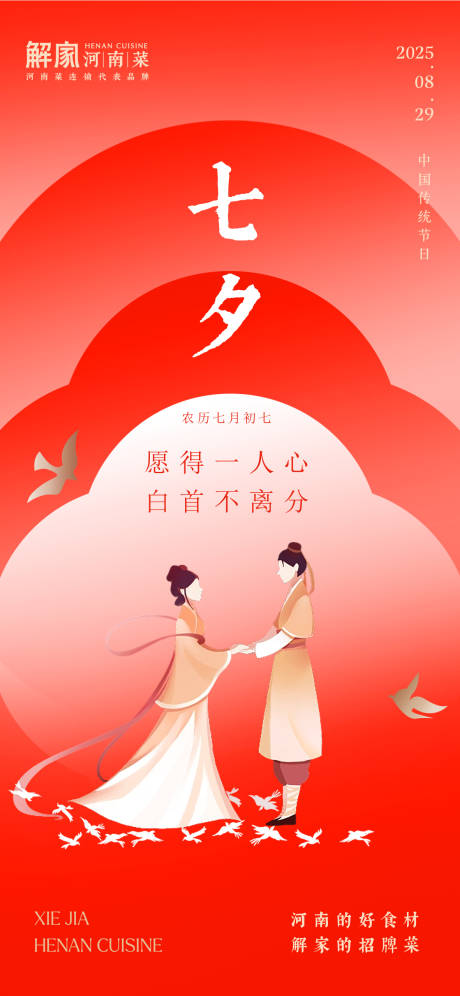 源文件下载【七夕海报】编号：74270031911733210