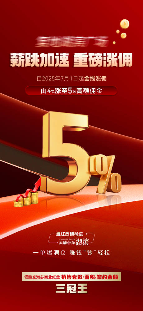 源文件下载【涨佣海报】编号：48320031698261987