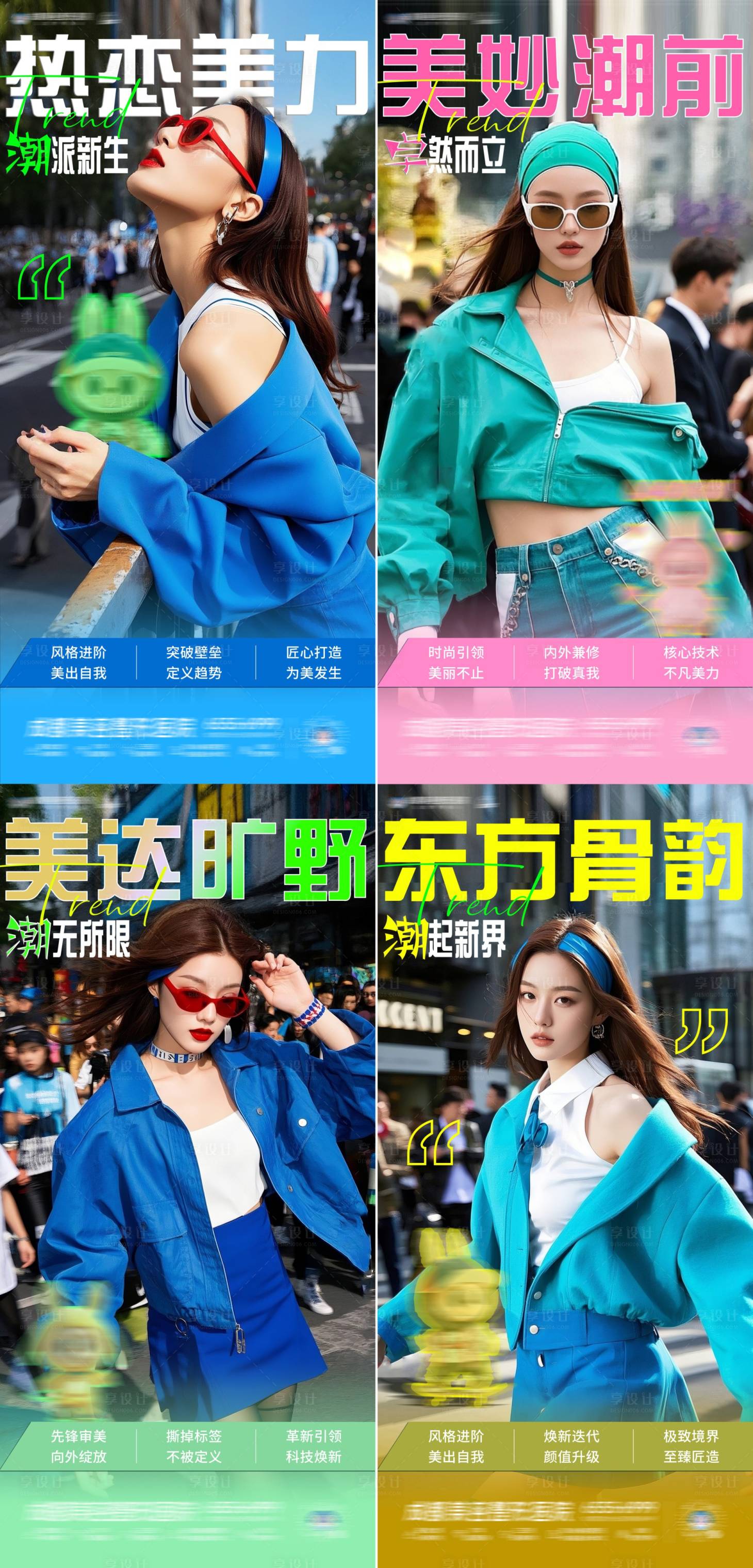 源文件下载【享设计】搜索编号：95960031931204273【医美品牌潮流系列海报】