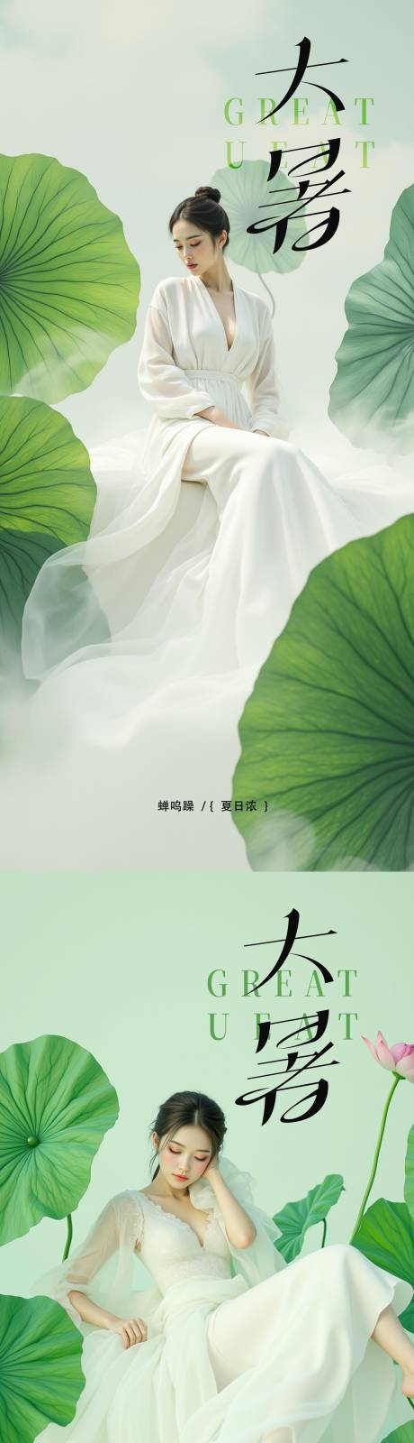 源文件下載【享設計】搜索編號：69180031947074405【大暑海報】