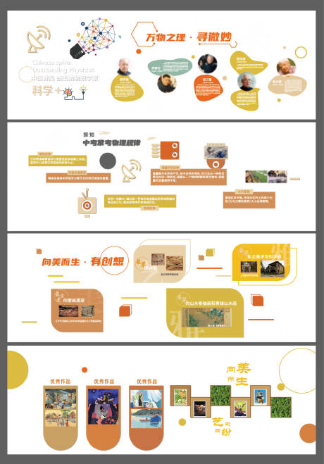 源文件下载【享设计】搜索编号：58270032031124763【校园文化墙背景板】