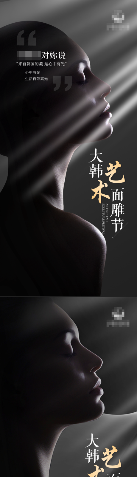 源文件下載【醫(yī)美藝術面雕海報】編號：23450032131791700