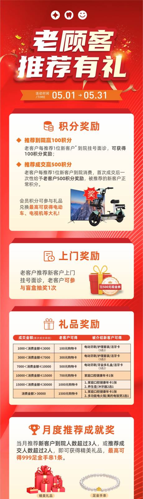 源文件下载【口腔推荐老带新海报】编号：60060031778367130