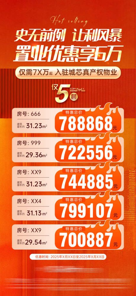 源文件下载【地产特价海报】编号：92510032221616904