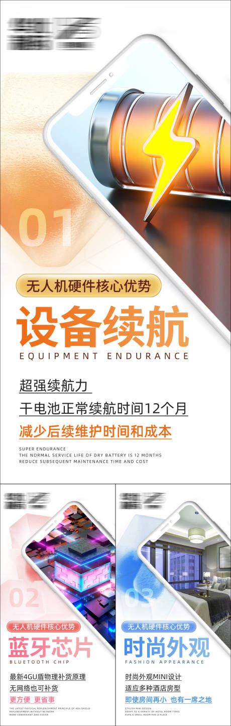 源文件下载【享设计】搜索编号：86230032243849293【无人售货机优势招商海报】