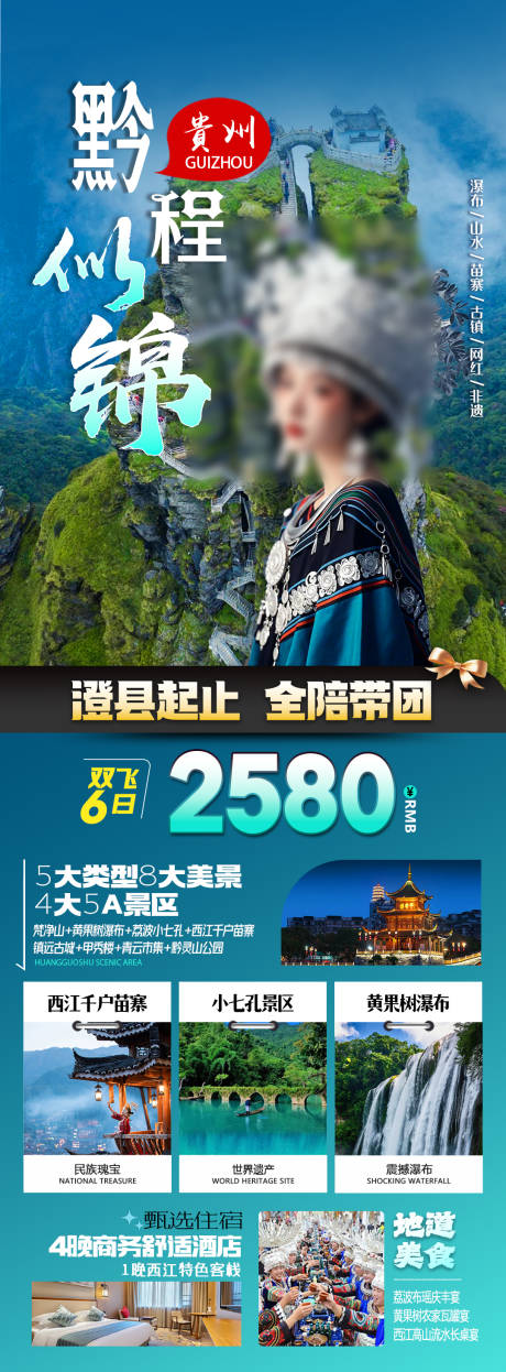 源文件下載【貴州旅游海報】編號：16990032242533464