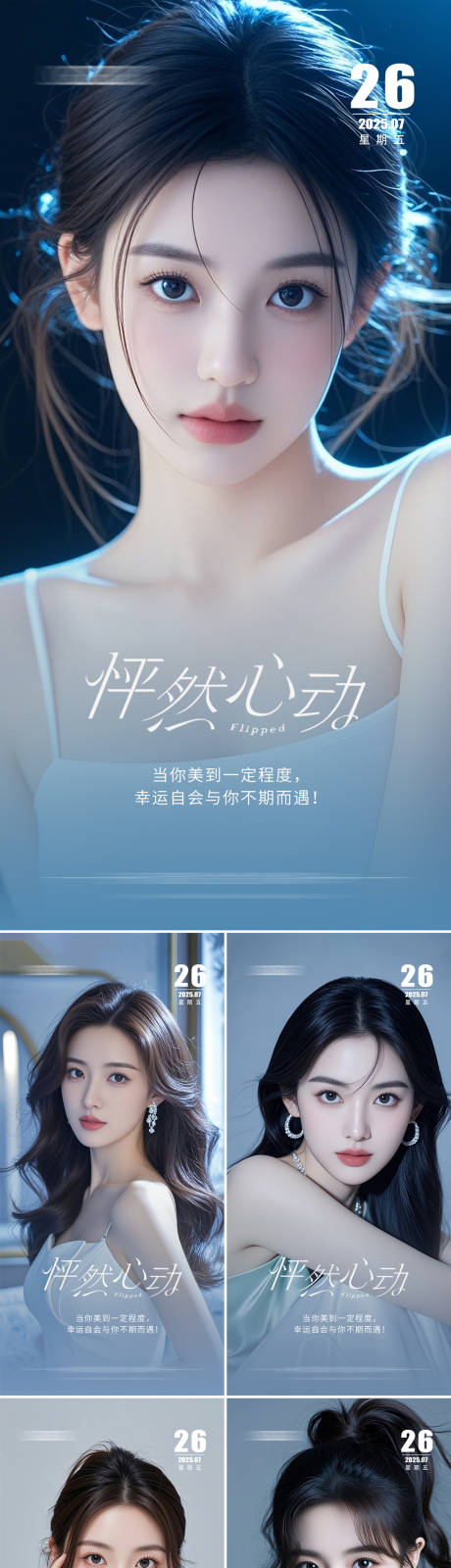 源文件下載【享設計】搜索編號：90150031799506731【美業早安日簽海報】