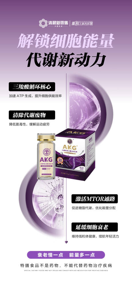 源文件下载【享设计】搜索编号：25030032170031154【紫色产品功效海报】