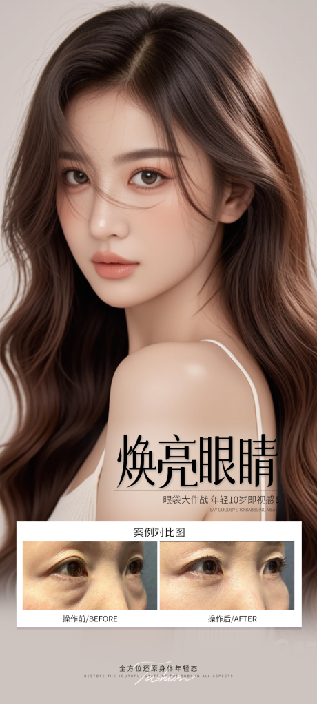內吸眼袋案例
