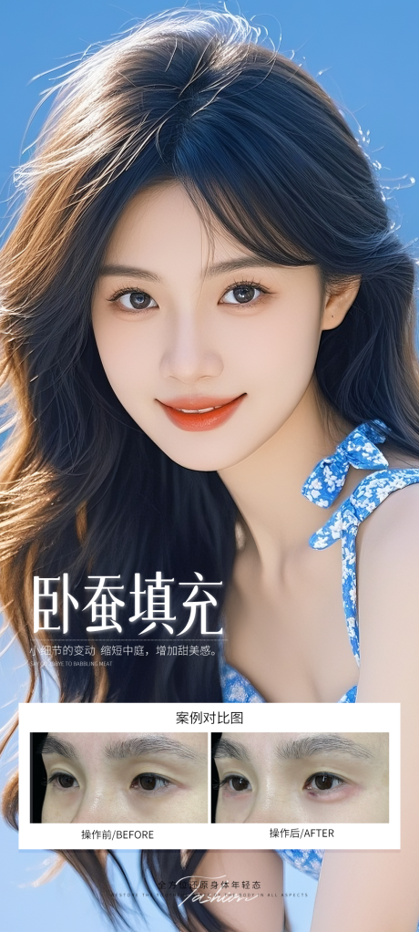 源文件下載【享設計】搜索編號：37900032172875728【臥蠶填充案例海報】