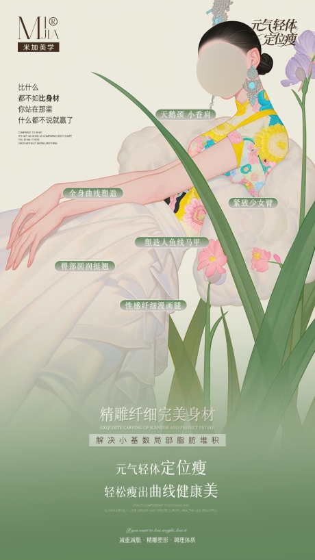 源文件下载【瘦身海报】编号：92570031721947713