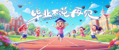 源文件下載【幼兒園畢業季活動展板】編號：91870032060887157