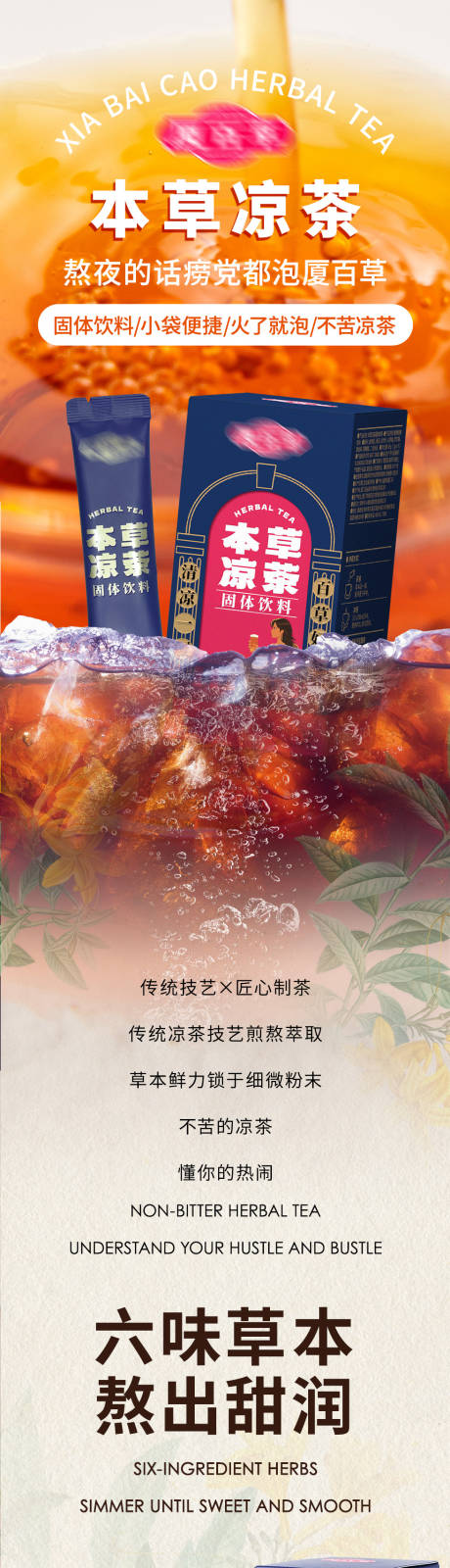 源文件下载【凉茶产品长图推文】编号：47230032049519549