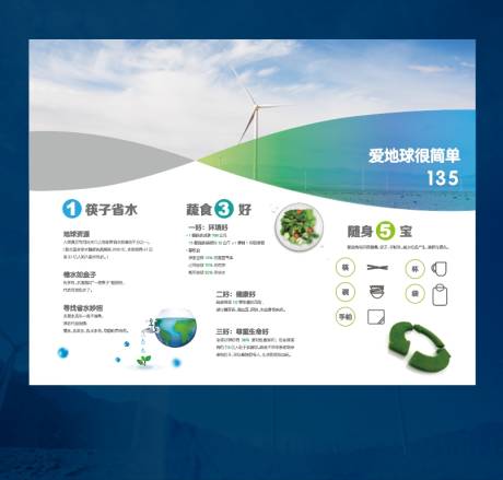 源文件下载【享设计】搜索编号：62460031680565380【环保海报展板】