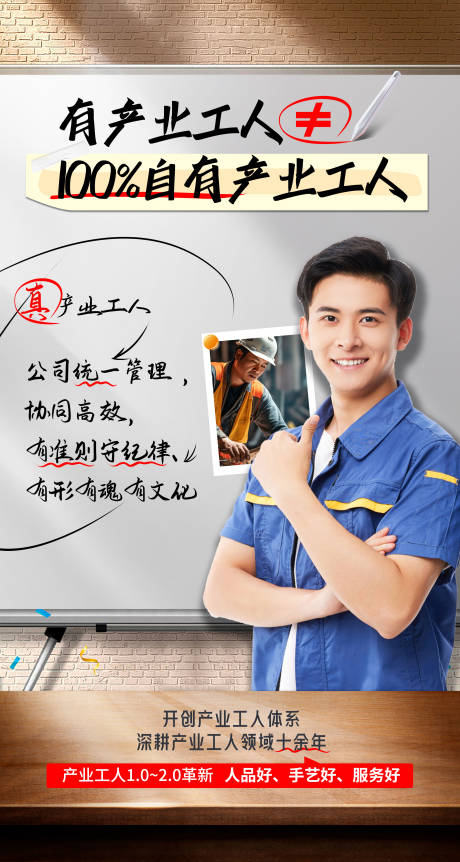 源文件下载【工人工地人物海报】编号：54170032027518956