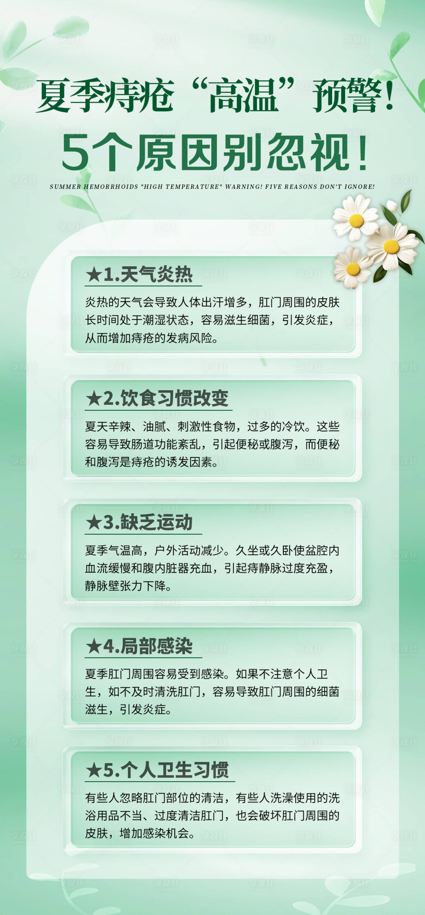源文件下載【享設計】搜索編號：72900031765688462【健康科普品牌宣傳海報】