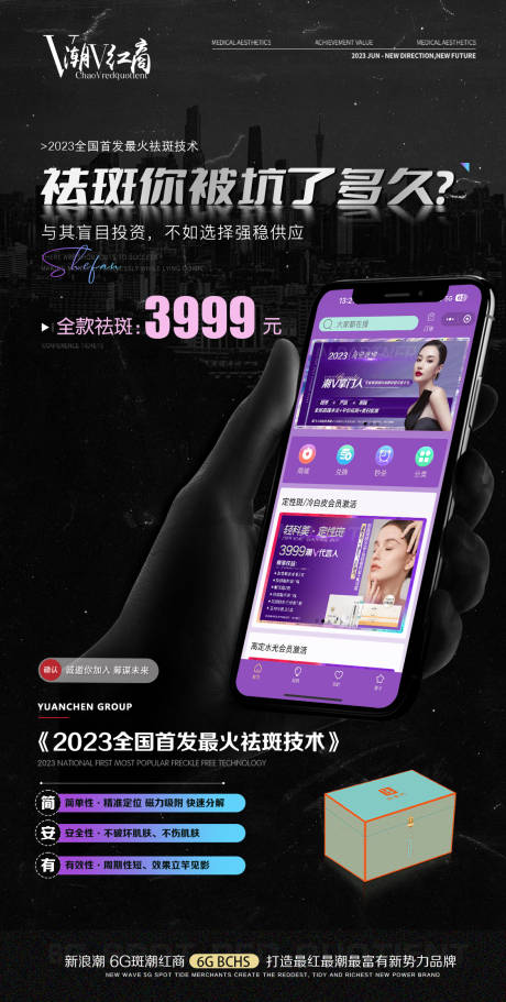 源文件下載【祛斑招商活動海報 】編號：63510031976833514