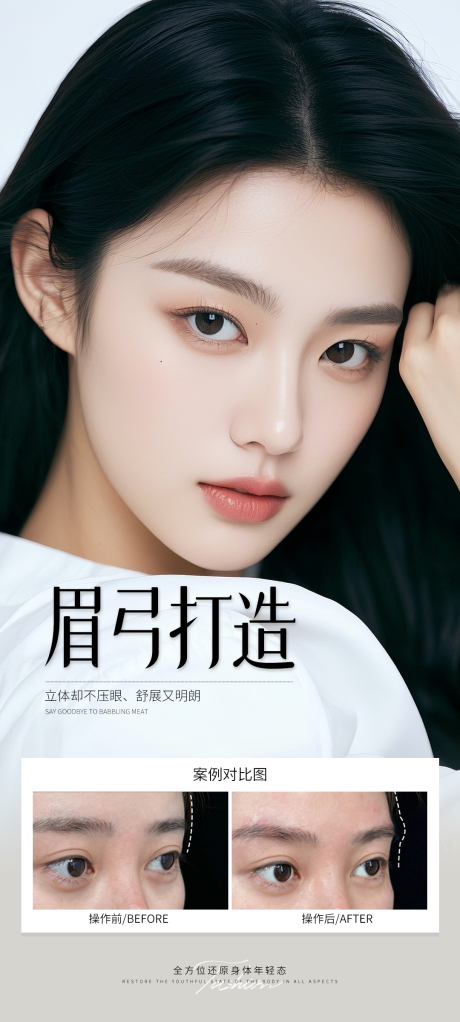 源文件下載【享設(shè)計(jì)】搜索編號(hào)：36690031767214887【眉弓打造案例海報(bào)】