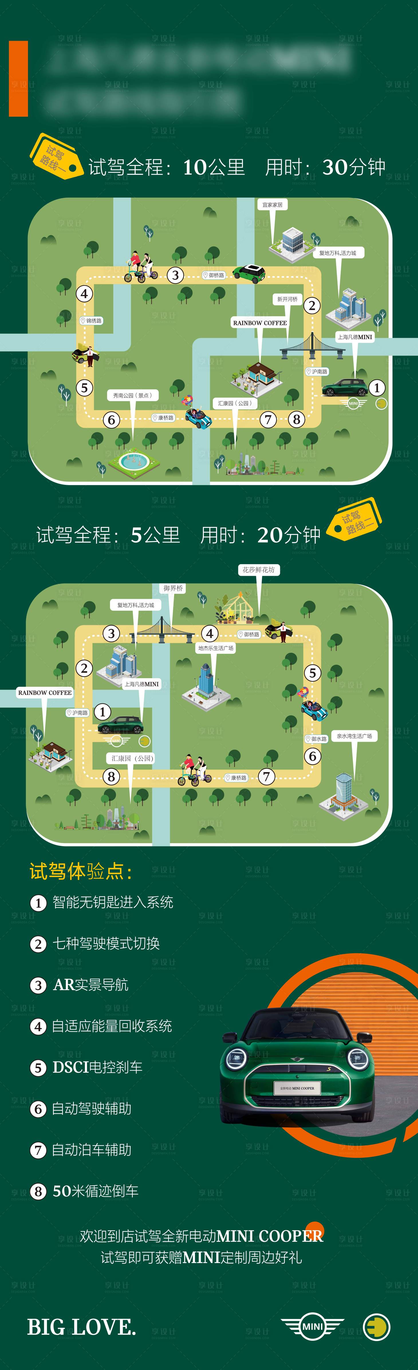 源文件下载【享设计】搜索编号：20560031847144197【试驾线路长图】