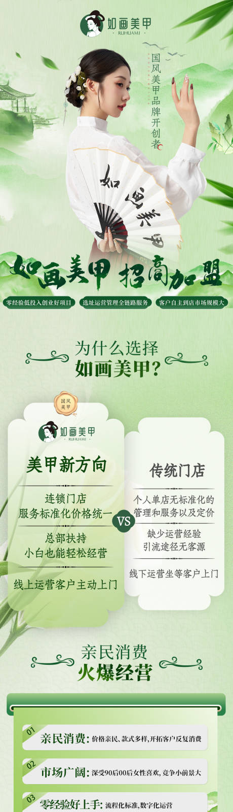 源文件下載【美甲招商落地頁】編號：13880031929918231