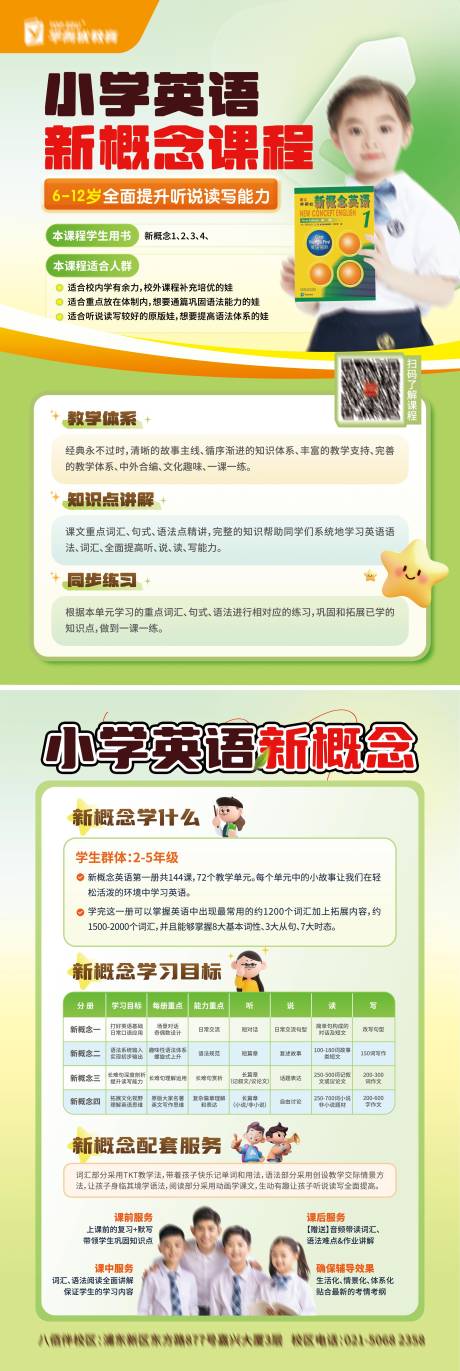 源文件下載【小學英語新概念海報】編號：31870031991902773