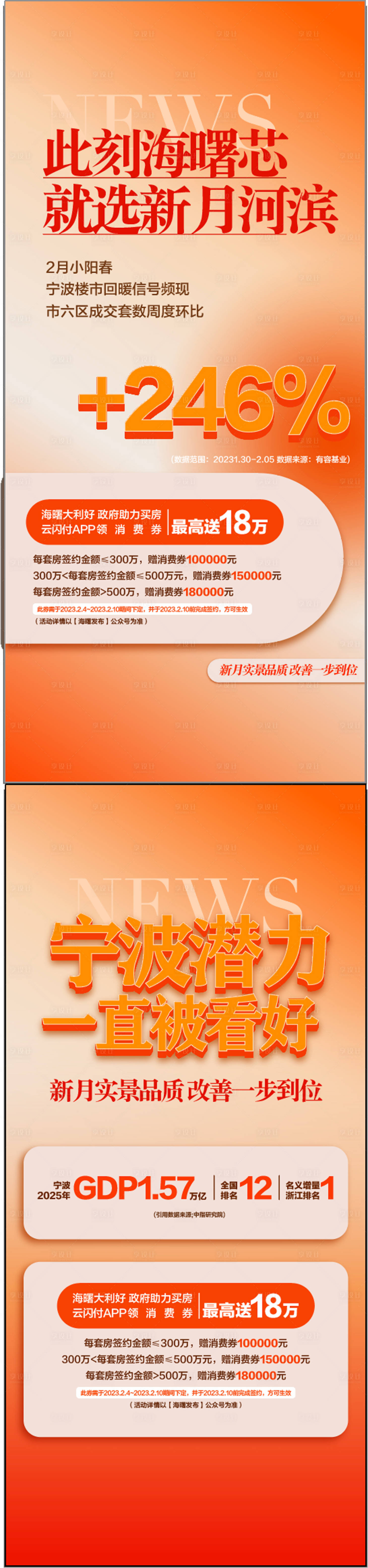 源文件下载【滨海芯一线头排湖景江景卖点热销海报】编号：13010031909592739