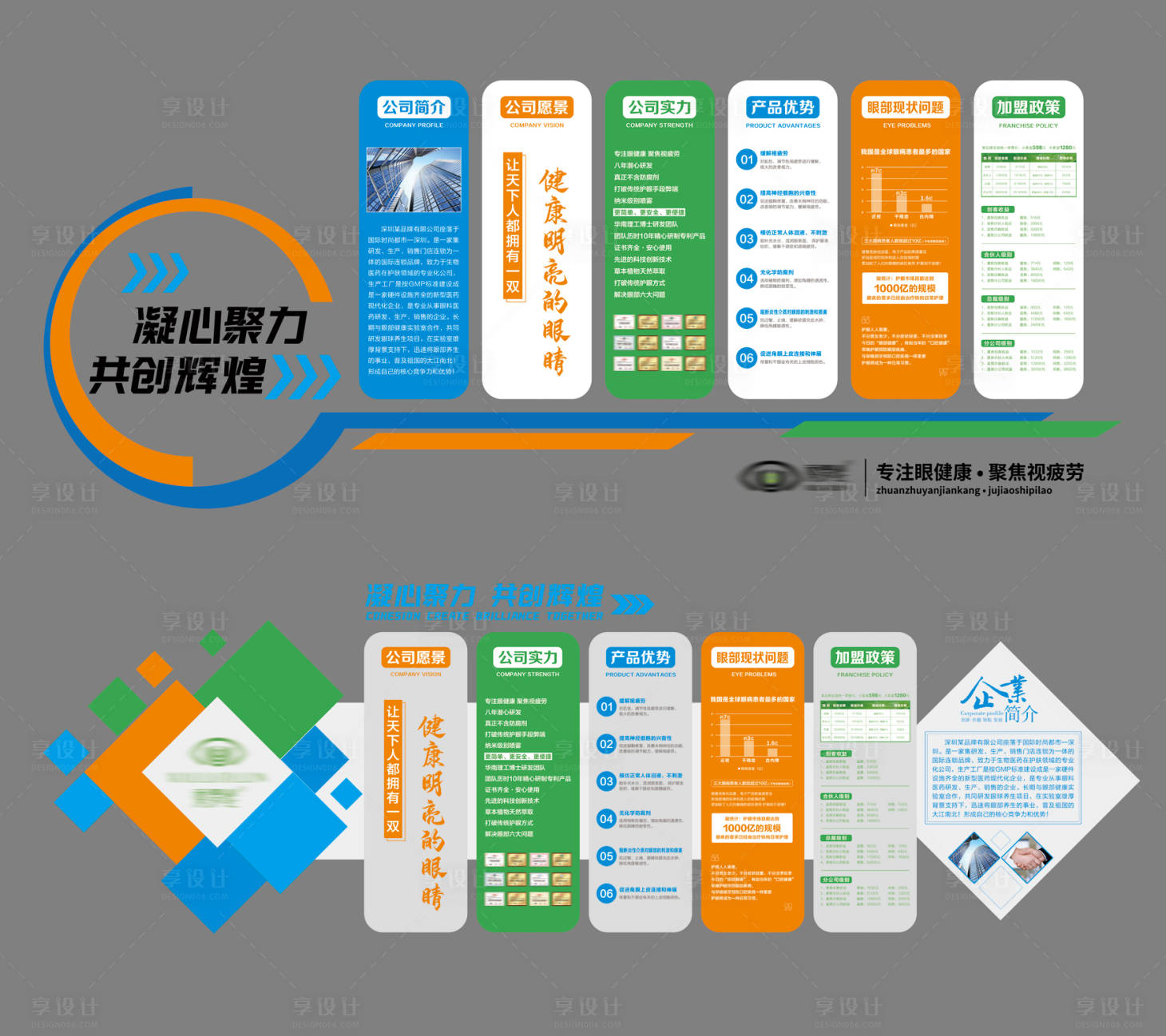 源文件下载【享设计】搜索编号：26360031754626067【企业文化墙】