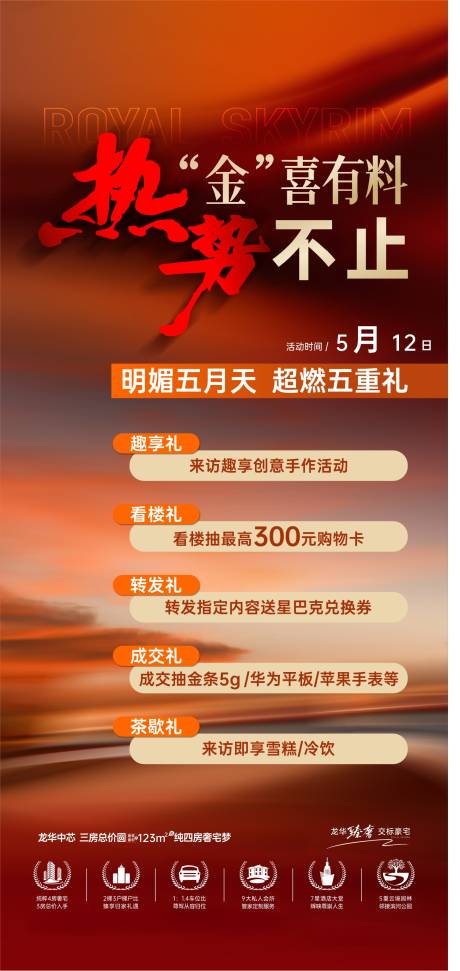 源文件下载【促销数字政策地产海报】编号：79460031724081923