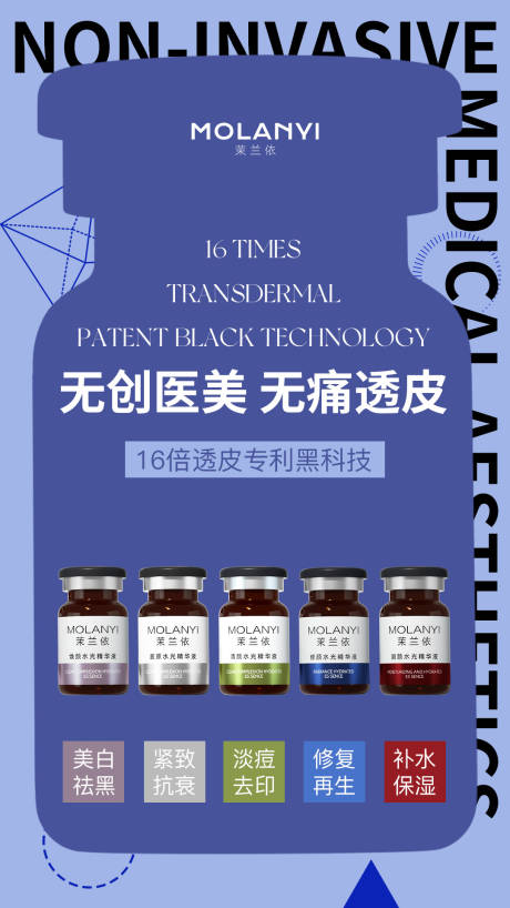 源文件下載【醫(yī)美水光產(chǎn)品海報(bào) 】編號(hào)：75650032187184820