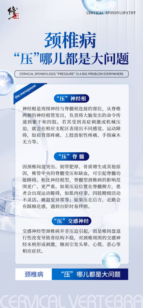 源文件下载【颈椎病科普海报】编号：93250031709117264