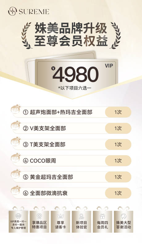 源文件下載【醫(yī)美會(huì)員升級(jí)權(quán)益海報(bào)】編號(hào)：61490032205099299