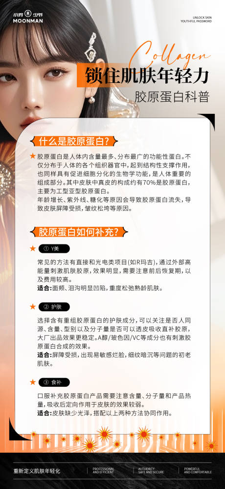 源文件下載【醫美膠原蛋白科普海報】編號：34750032080693505