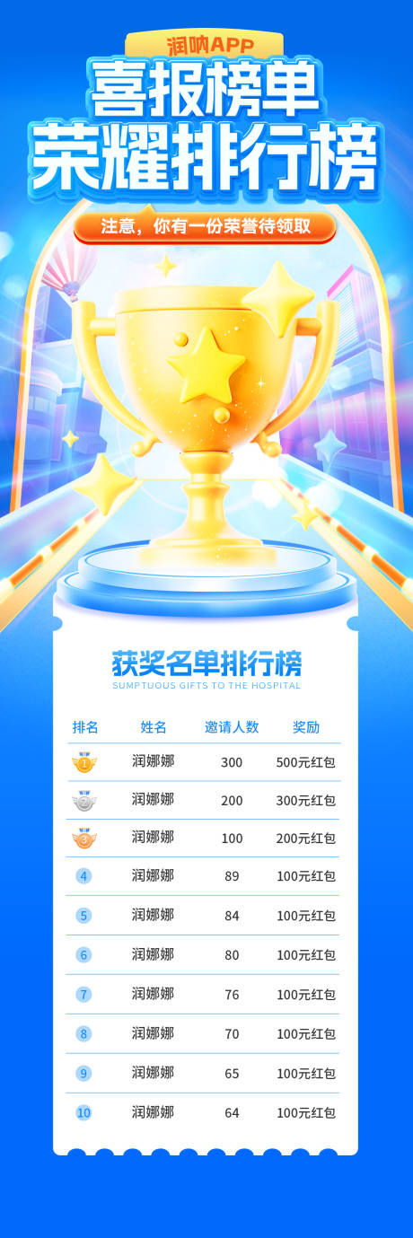源文件下载【享设计】搜索编号：61460032186481668【喜报榜单荣耀排行榜海报】