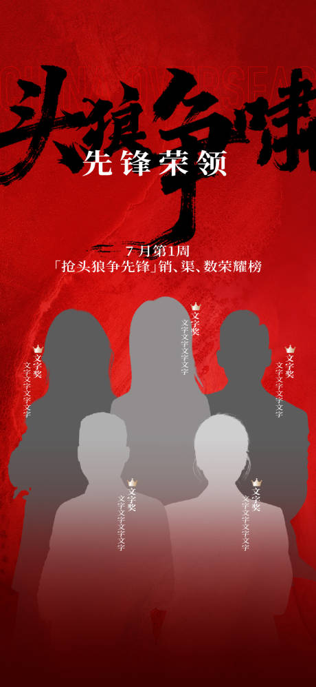 源文件下载【头狼奖海报】编号：81060031806082516
