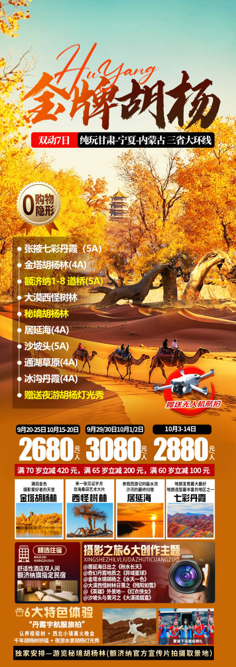 源文件下载【胡杨林海报】编号：34780032035941685