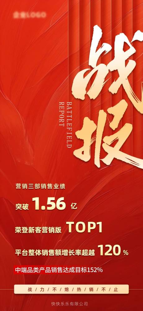 源文件下載【享設(shè)計(jì)】搜索編號：18860031877896435【側(cè)邊型企業(yè)戰(zhàn)報(bào)】